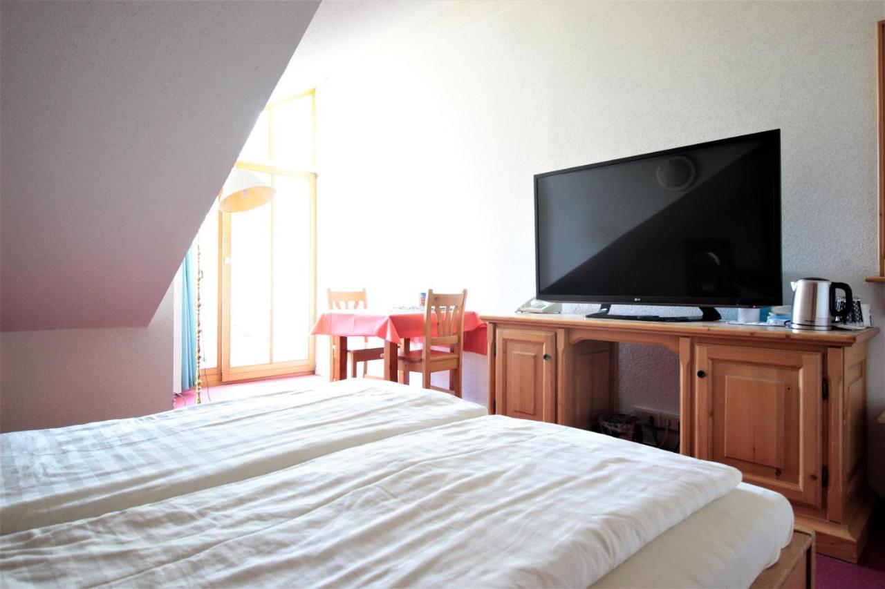 Ruhiges Doppelzimmer Im Hotel Ahornhof Lindberg Bagian luar foto